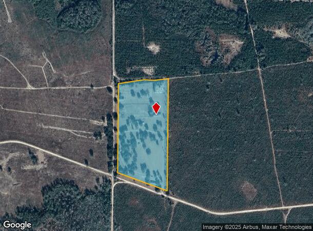 2990 Fanlew Rd, Monticello, FL Parcel Map