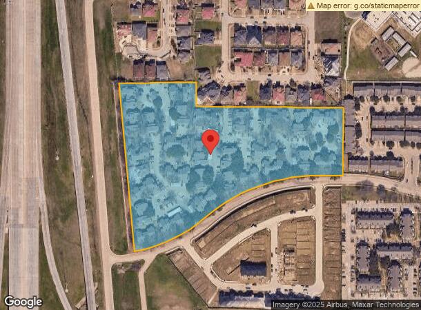  4447 Rainier St, Irving, TX Parcel Map