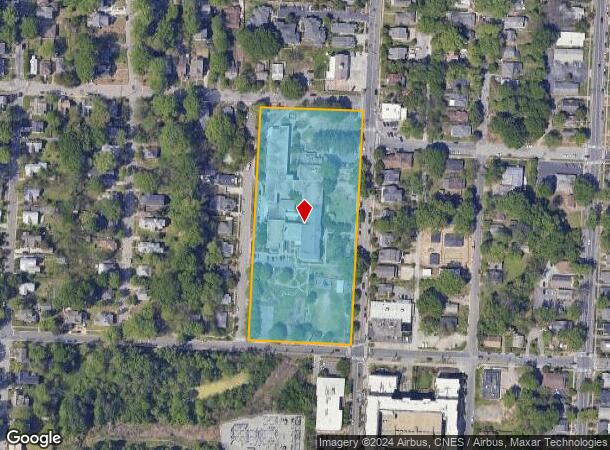  913 9Th St, Durham, NC Parcel Map