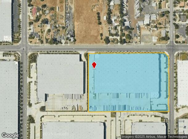  16171 Santa Ana Ave, Fontana, CA Parcel Map