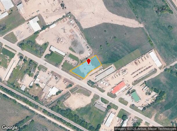 2100 S Kaufman St, Ennis, TX Parcel Map