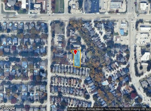  1404 Gables Ct, Plano, TX Parcel Map