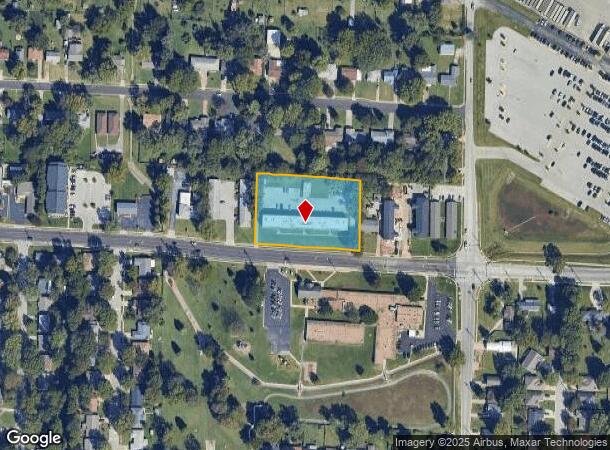 2107 E Cherry St, Springfield, MO Parcel Map