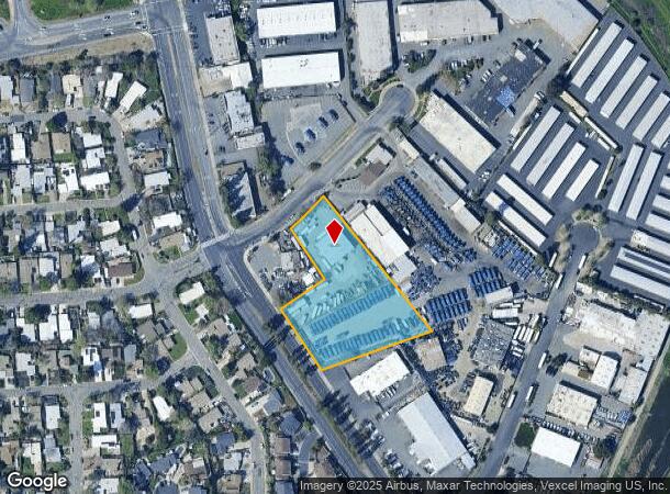 551 N Buchanan Cir, Pacheco, CA Parcel Map