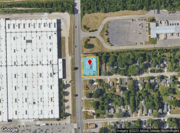  1260 Joslyn Ave, Pontiac, MI Parcel Map