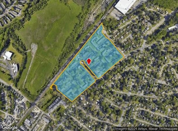  3154 Fairview St, Chesapeake, VA Parcel Map