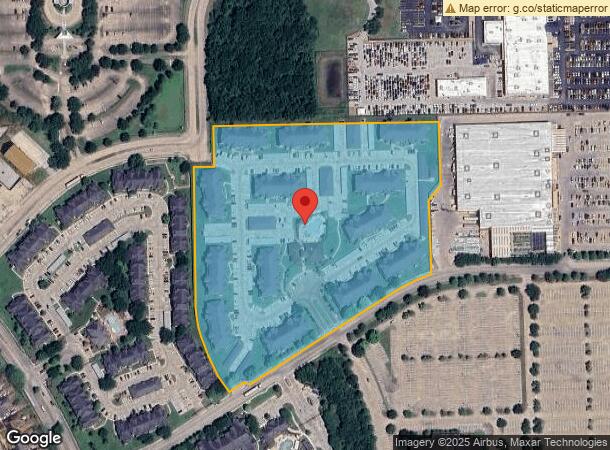  11881 Gulf Pointe Dr, Houston, TX Parcel Map