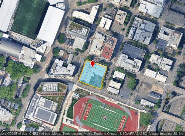  1620 Sw Taylor St, Portland, OR Parcel Map