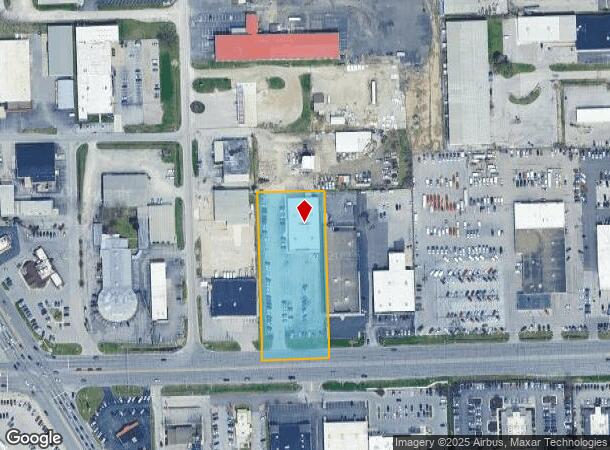  422 W Coliseum Blvd, Fort Wayne, IN Parcel Map