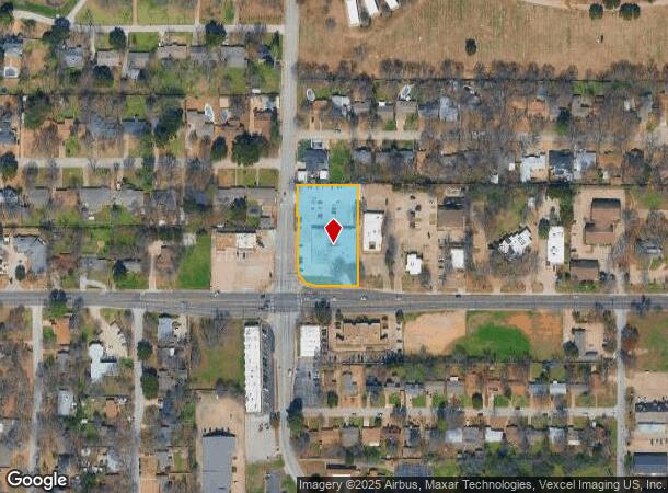1119 W Randol Mill Rd, Arlington, TX Parcel Map