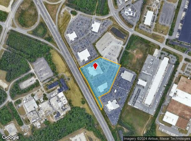  2000 Walthall Center Dr, Colonial Heights, VA Parcel Map