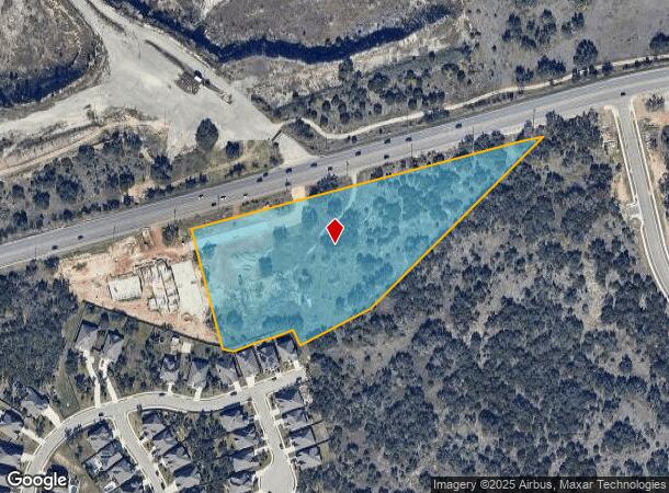  2601 W University Ave, Georgetown, TX Parcel Map