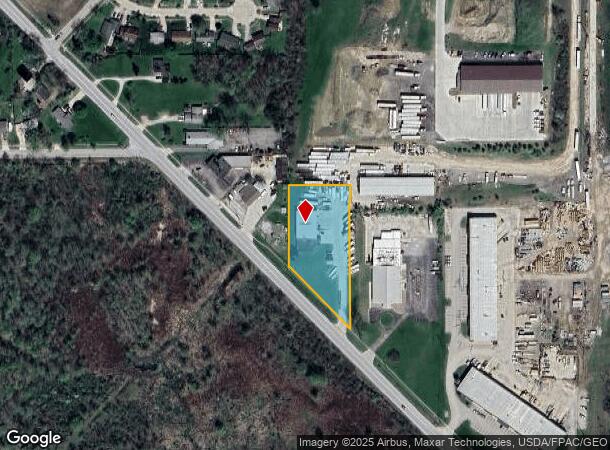  887 W Liberty St, Medina, OH Parcel Map