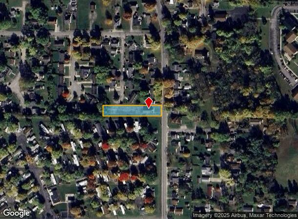  1536 S 13Th St, Richmond, IN Parcel Map