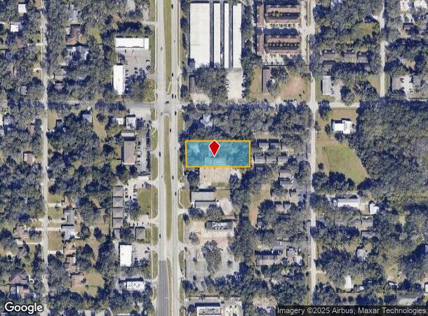  12111 N 56Th St, Temple Terrace, FL Parcel Map