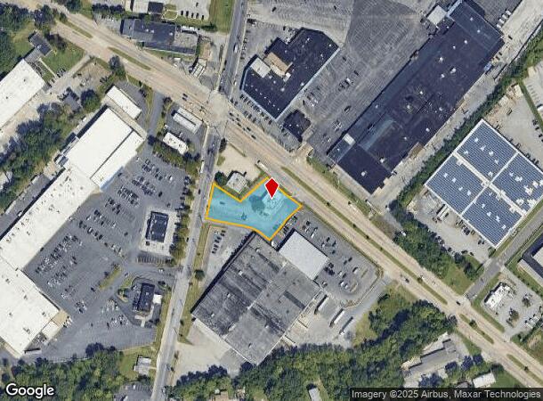 1437 W Patapsco Ave, Baltimore, MD Parcel Map