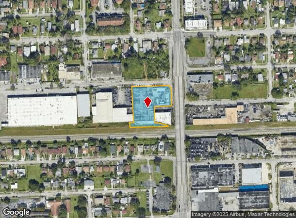  1240 Nw 74Th St, Miami, FL Parcel Map