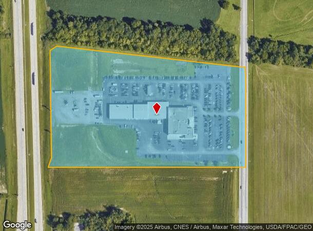  1360 Greely Chapel Rd, Lima, OH Parcel Map