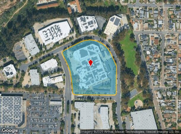  3636 Gateway Center Ave, San Diego, CA Parcel Map