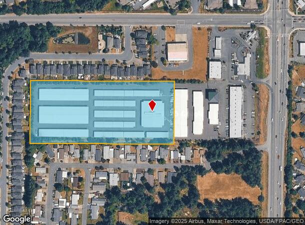 18820 Meridian E, Puyallup, WA Parcel Map