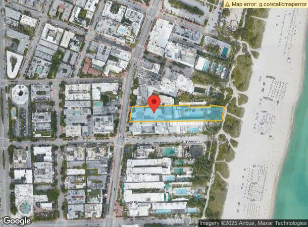  1825 Collins Ave, Miami Beach, FL Parcel Map