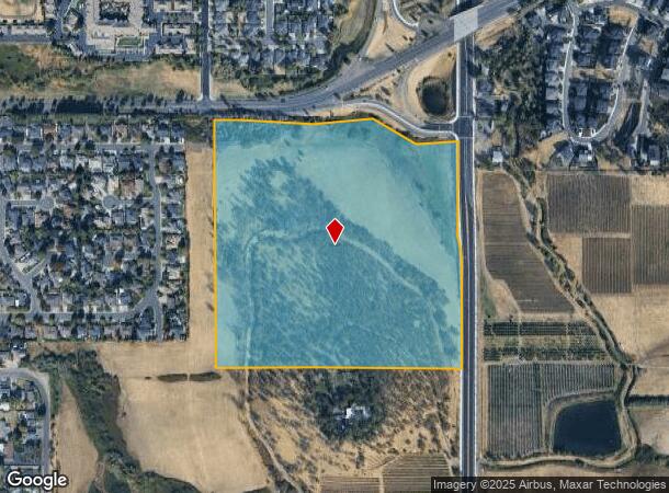  N Foothill Rd, Medford, OR Parcel Map