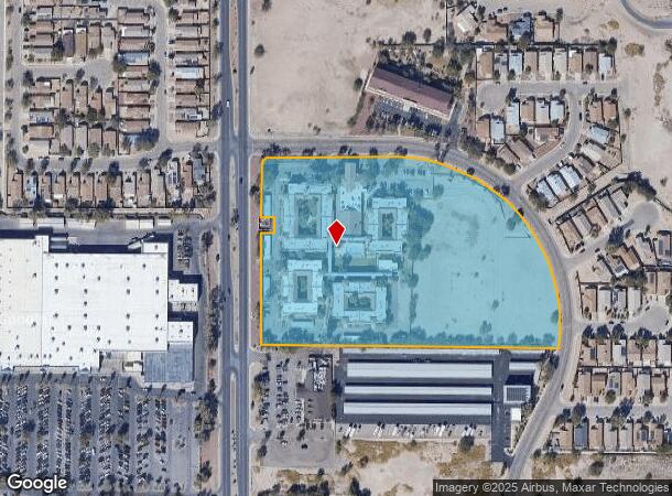  6250 S Commerce Ct, Tucson, AZ Parcel Map