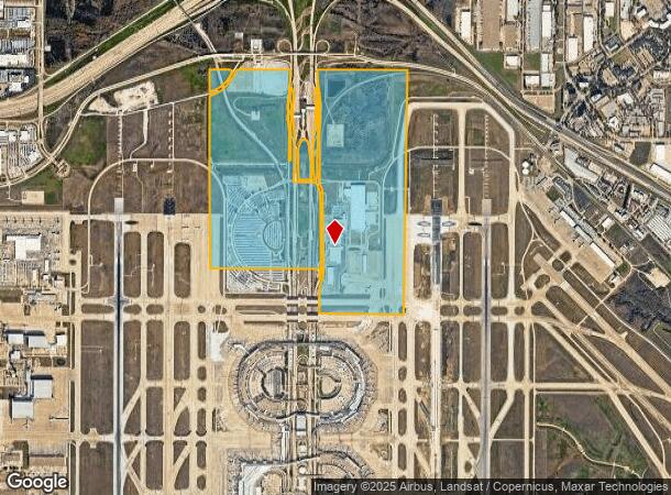  1618 N Service Rd, Grapevine, TX Parcel Map