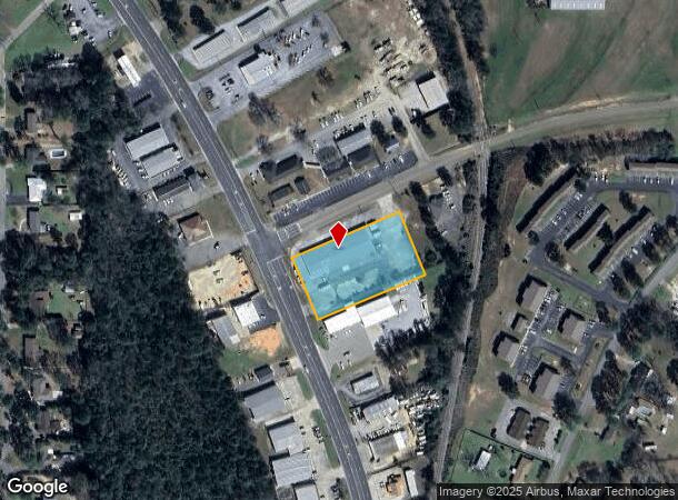  1822 E Three Notch St, Andalusia, AL Parcel Map