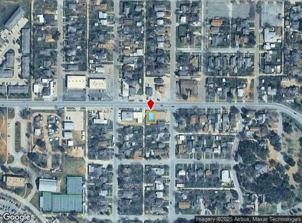  2417 S 7Th St, Abilene, TX Parcel Map