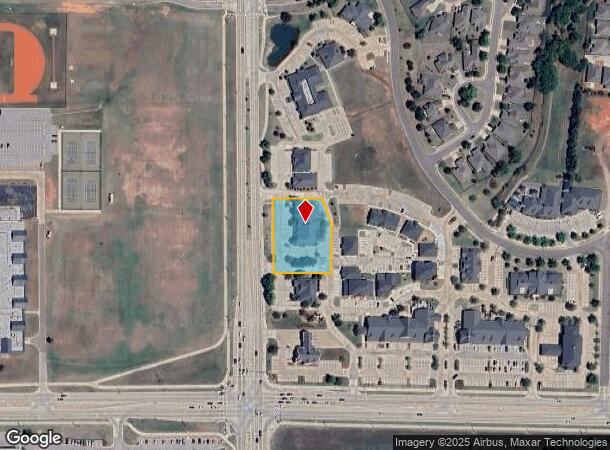  2820 N Kelly Ave, Edmond, OK Parcel Map