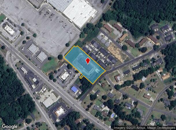  2350 Hillcrest Avenue Chestnut St, Orangeburg, SC Parcel Map