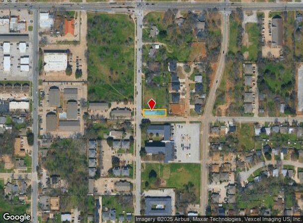  901 N Center St, Arlington, TX Parcel Map