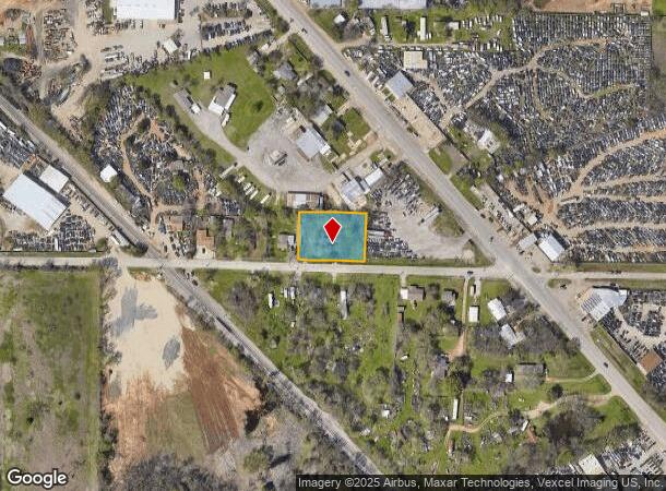  7665 Hudson Cemetery Rd, Kennedale, TX Parcel Map