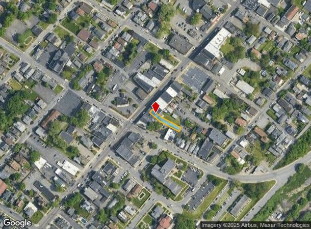  114 N Main Ave, Scranton, PA Parcel Map
