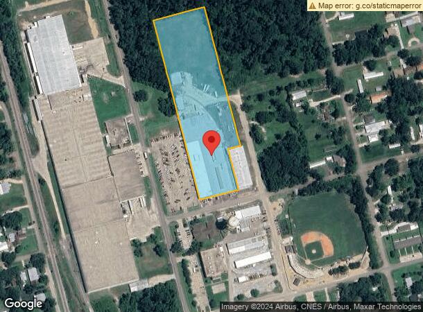  250 E Willow St, Ponchatoula, LA Parcel Map