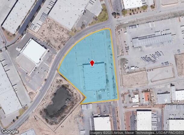  1335 Henry Brennan Dr, El Paso, TX Parcel Map