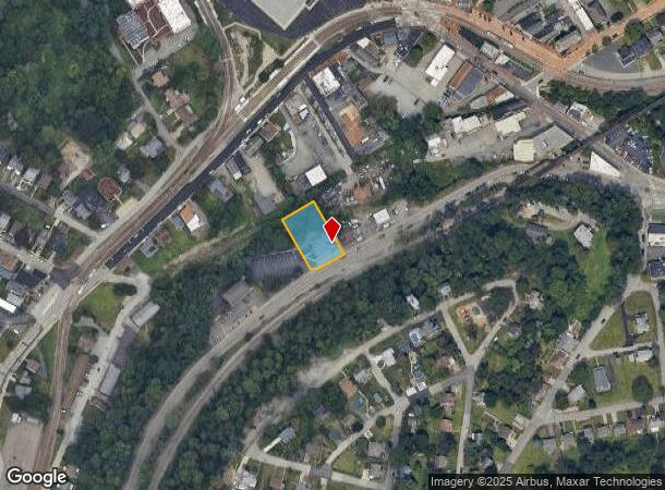 3842 Library Rd, Pittsburgh, PA Parcel Map