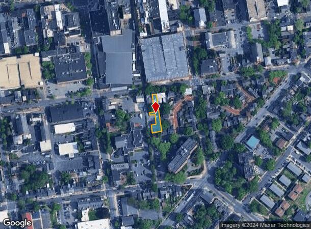  28 E Vine St, Lancaster, PA Parcel Map