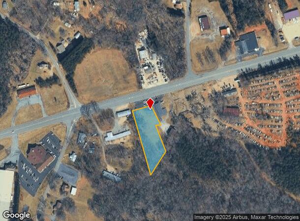  105 Us Highway 70 E, Hildebran, NC Parcel Map