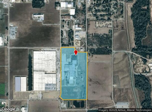 Fruit Of Loom Bldg, Osceola, AR Parcel Map