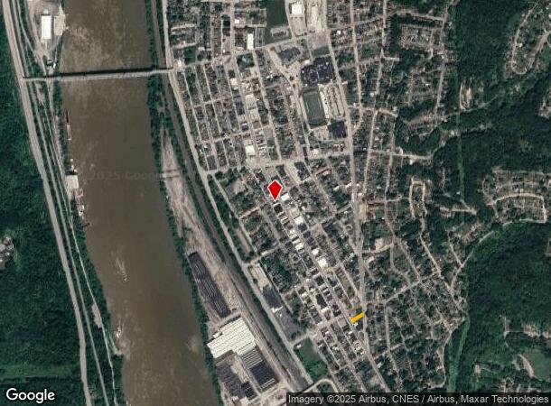  667 Merchant St, Ambridge, PA Parcel Map