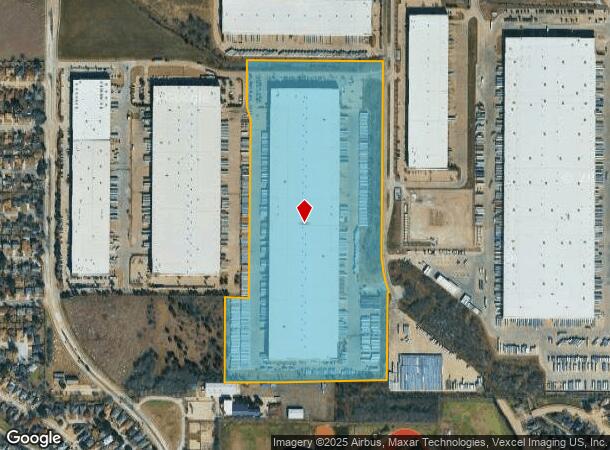  4900 New York Ave, Arlington, TX Parcel Map