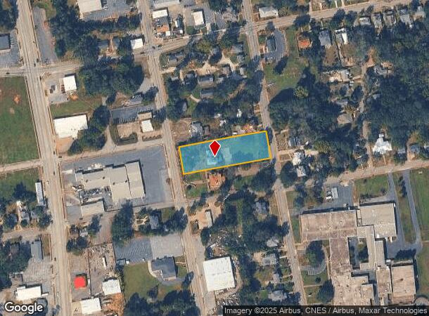  1103 S Main St, Anderson, SC Parcel Map