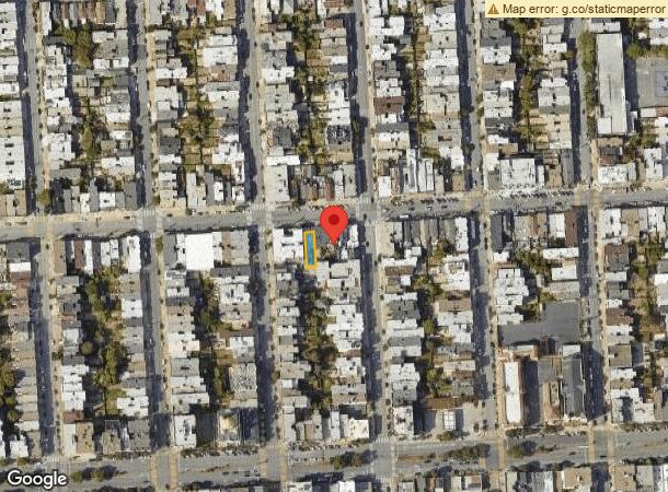  2433 Clement St, San Francisco, CA Parcel Map