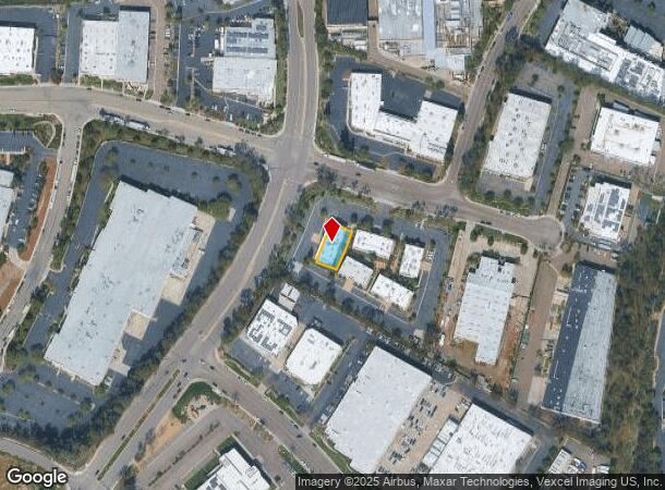  10801 Thornmint Rd, San Diego, CA Parcel Map