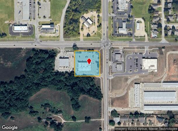 751 W Tucson St, Broken Arrow, OK Parcel Map