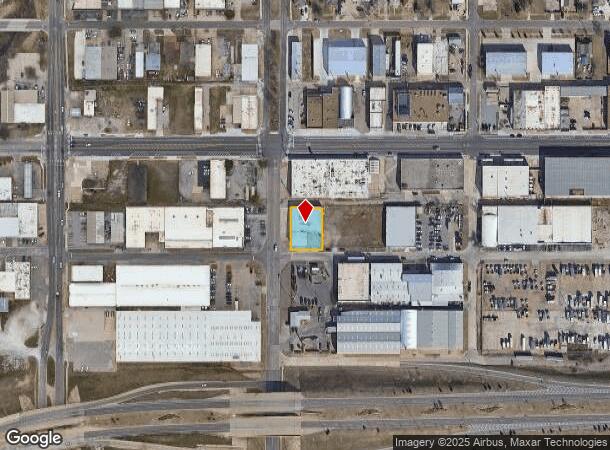  1745 W Sheridan Ave, Oklahoma City, OK Parcel Map