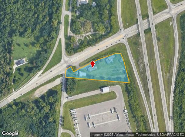  1876 N Broad St, Fairborn, OH Parcel Map