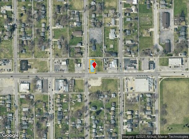 3529 W Western Ave, South Bend, IN Parcel Map